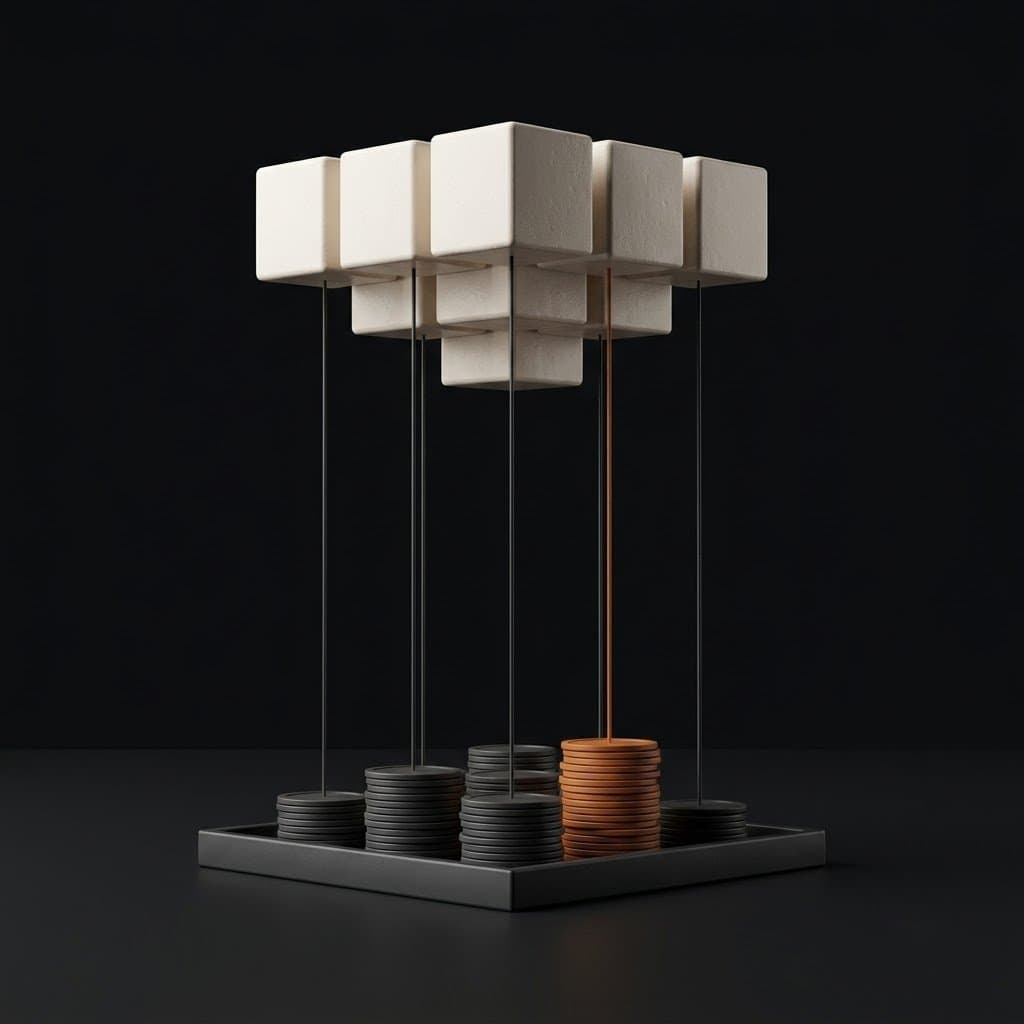 Abstract icon for the Architecture-to-Cost Mapping module
