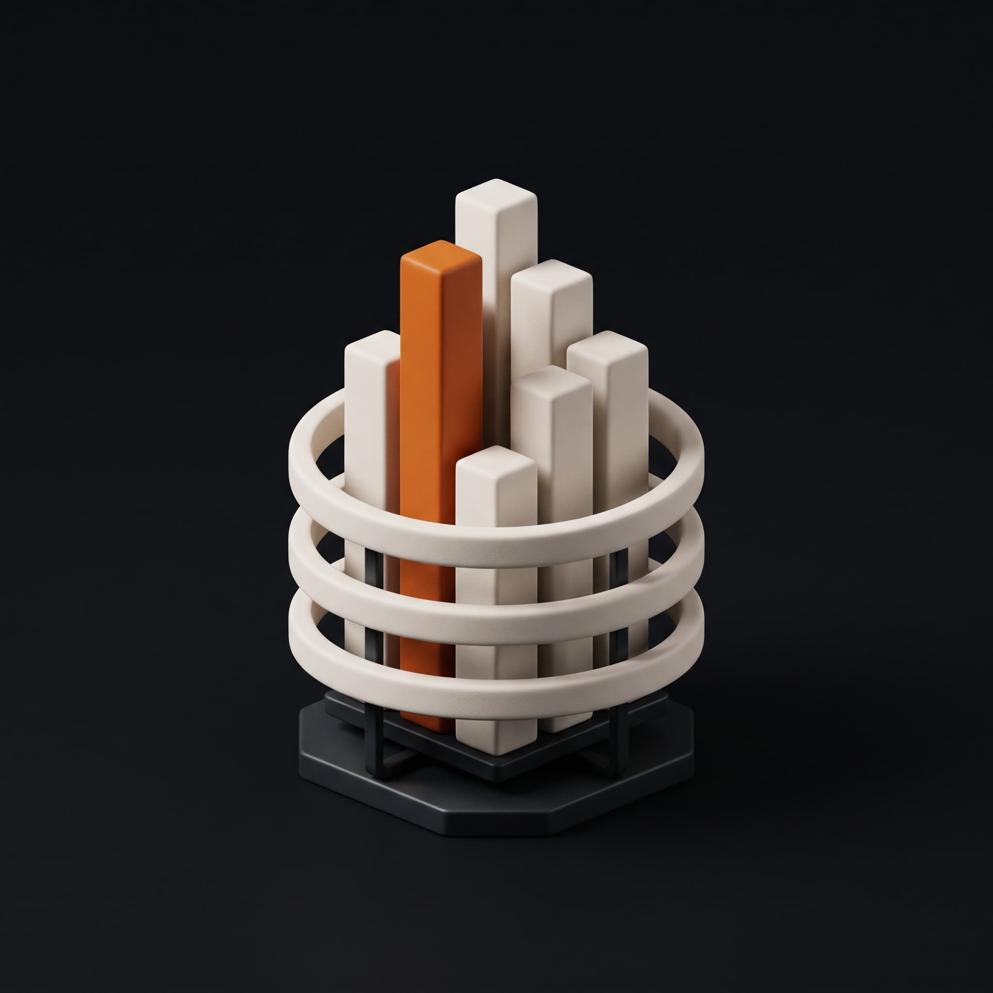 Abstract icon for the Coverage and quality module of AIDLC