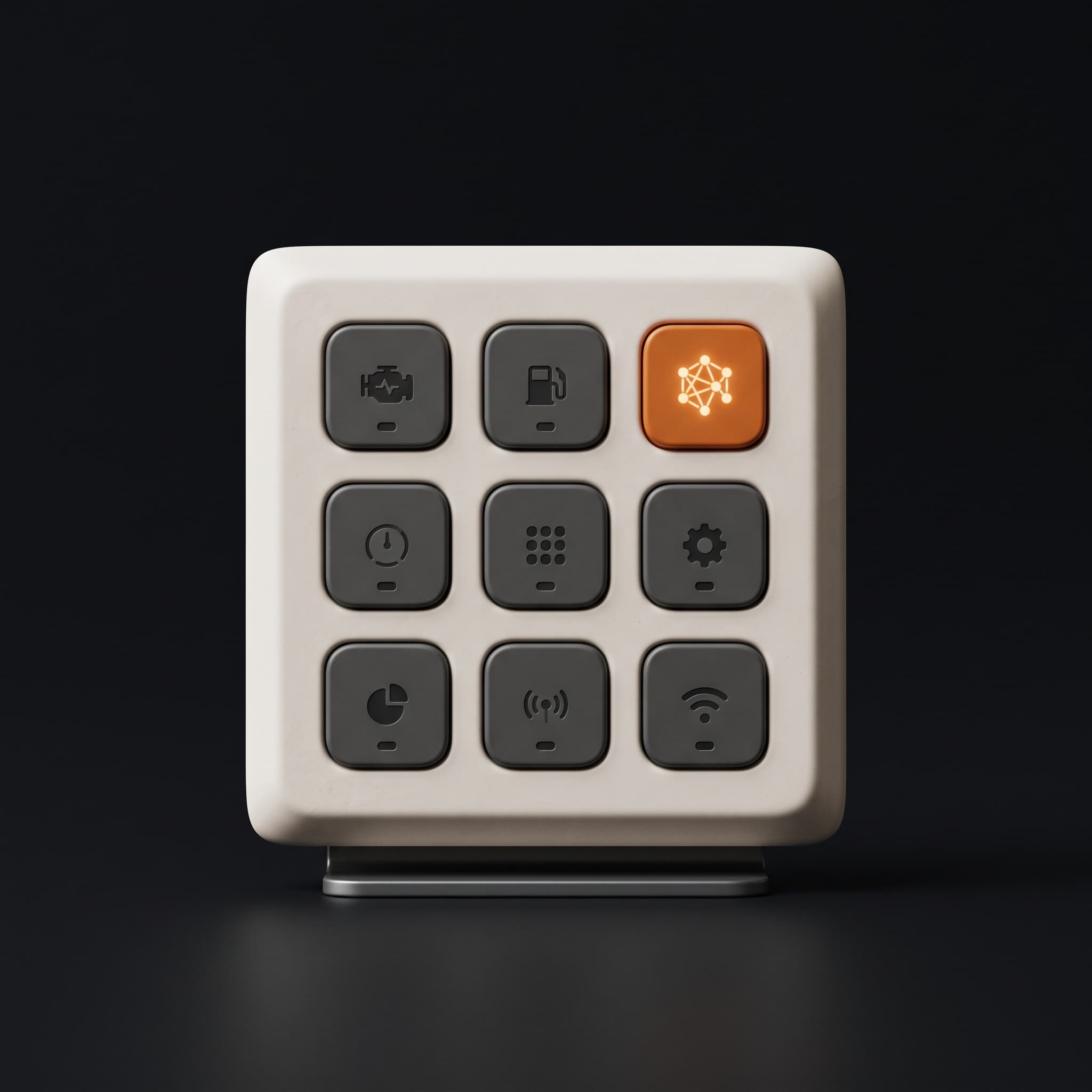 Abstract icon for the Fleet Dashboards module of Vahana