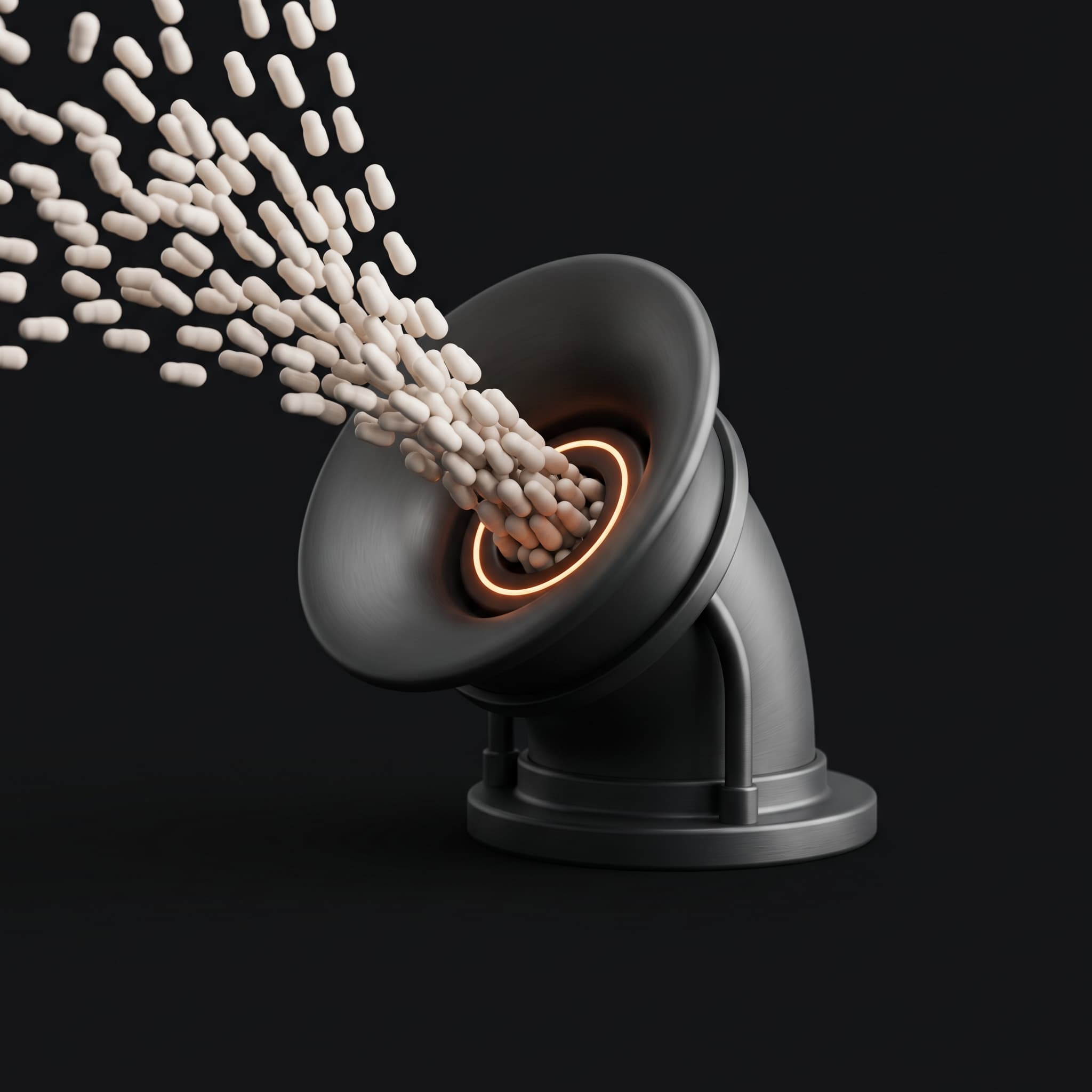 Abstract icon for the Ingestion at Scale module of Vahana