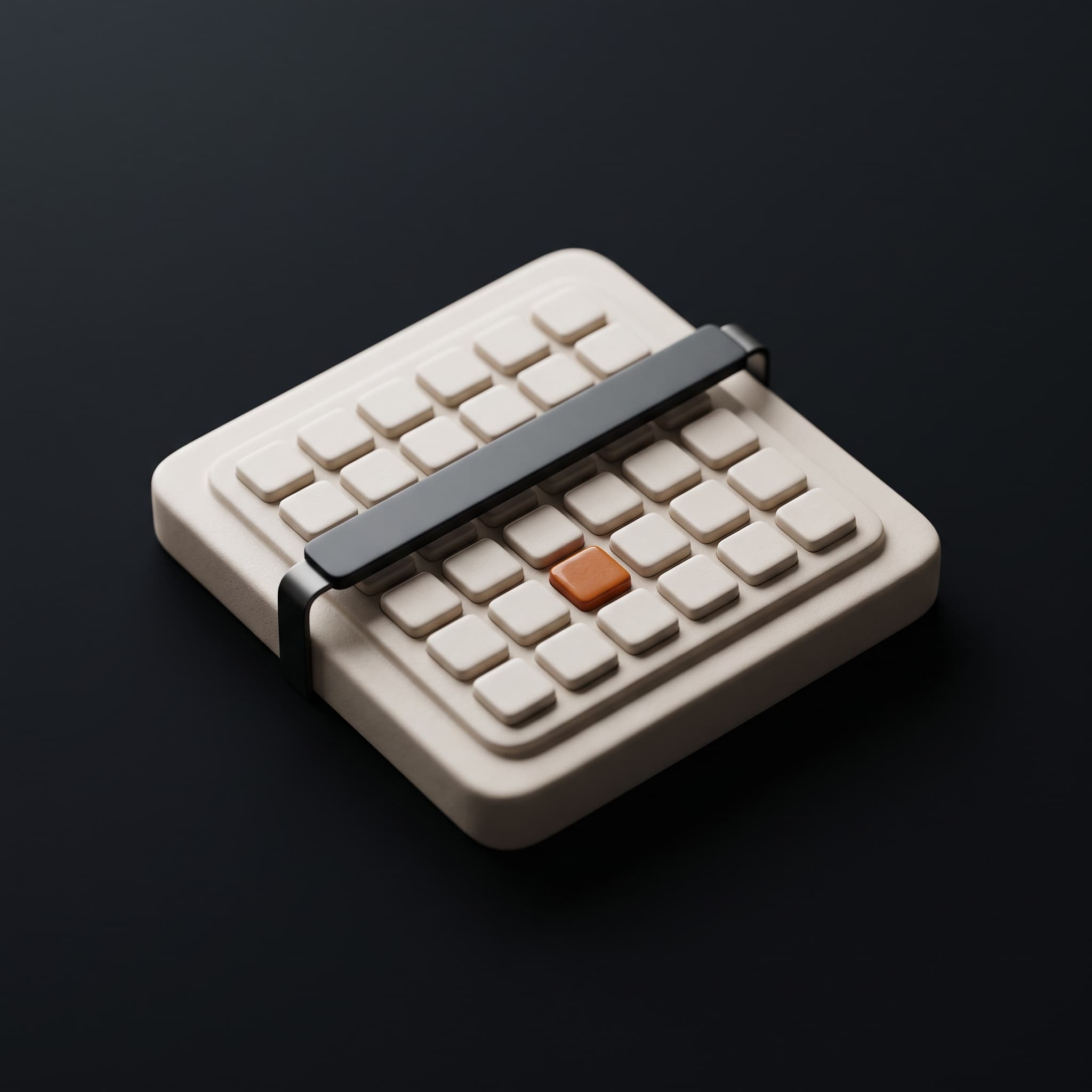 Abstract icon for the Quality Monitoring module of Vakyam